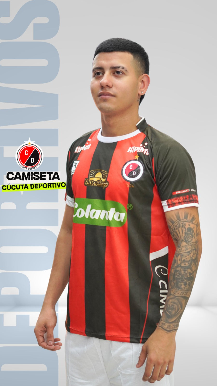 Camiseta Cucuta Deportivo 2026 P/Hombre Ref Tb